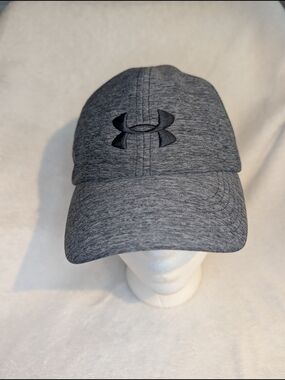Under Armour Heathered Gray Performance Cap Women's Youth